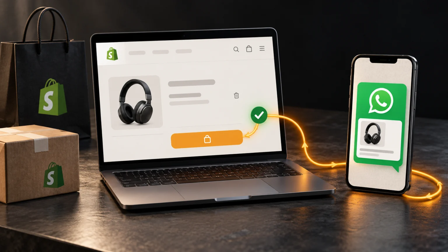 Recuperarea coșurilor abandonate prin WhatsApp în Shopify