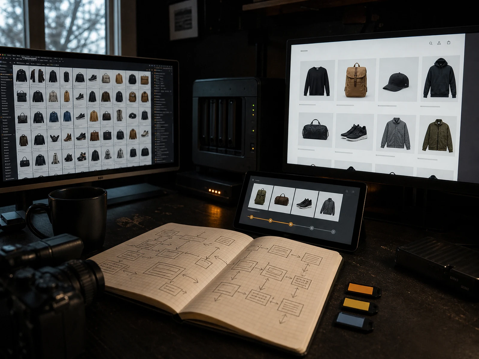 Prezentare vizuala pentru Migrare WooCommerce pe Shopify realizata de DARKDEV