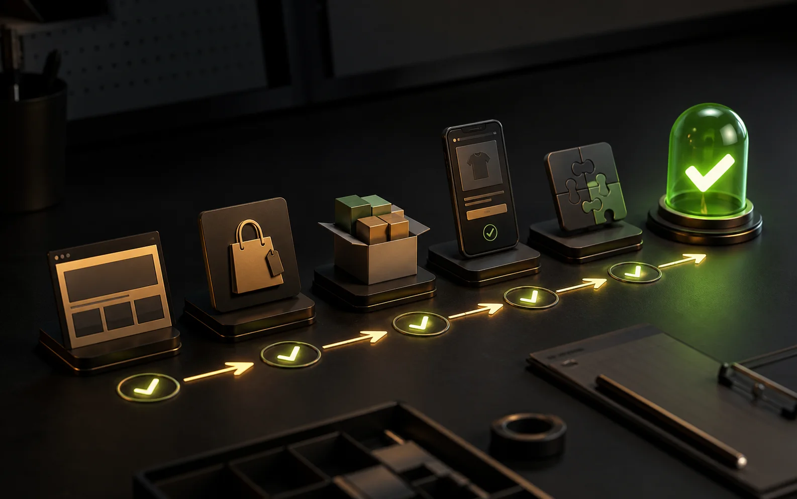 Verificări Shopify înaintea unei campanii comerciale